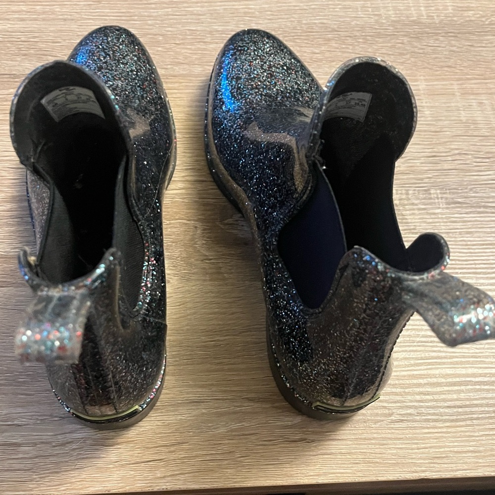 Western Chief Glittery Black Women’s/Big Kids Boots